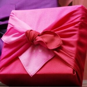 NWT Tatcha Red Reusable Cloth Wrap